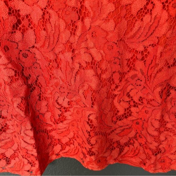 NWT Revolve x Lovers & Friends Raine Crop Top in Deep Coral | Size XL - Picture 5 of 11